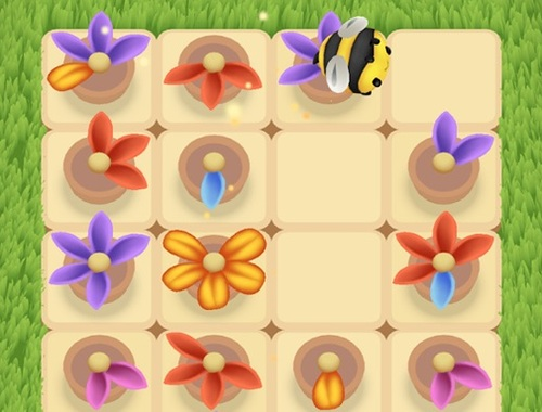 Laro Bloom Sort 2: Bee puzzle  online