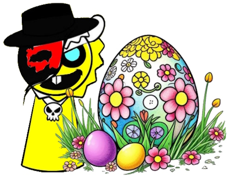 Laro Sprunki Easter Coloring  online
