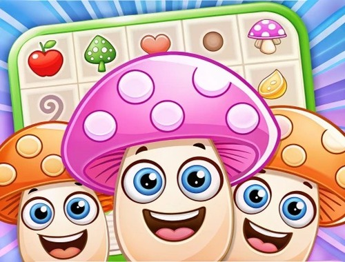 Laro Mushroom Fever Tugma 3  online