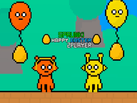 Laro Sprunki Happy Easter 2Player  online