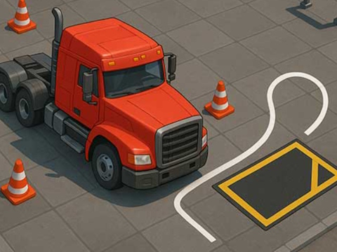 Laro Truck Simulator Extreme Park  online