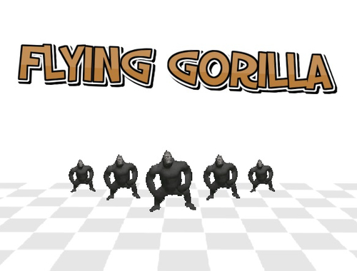 Laro Lumilipad na Gorilla 3d  online