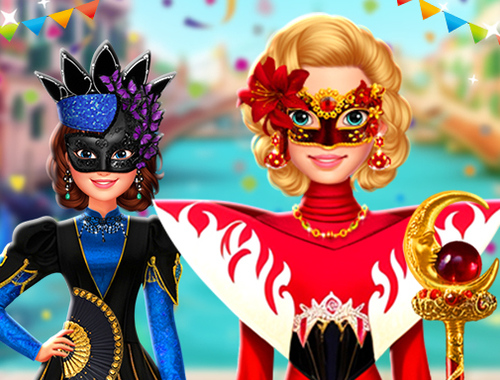 Laro Ellie at mga kaibigan na si Venice Carnival  online