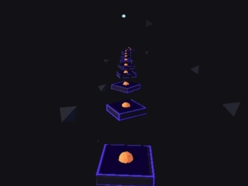Laro Tile Hop Ball Music  online
