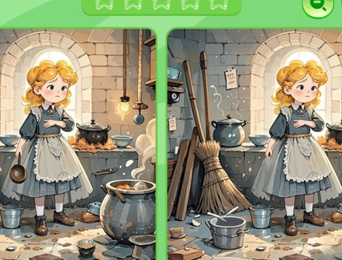 Laro Hanapin ang mga pagkakaiba: Cinderella  online