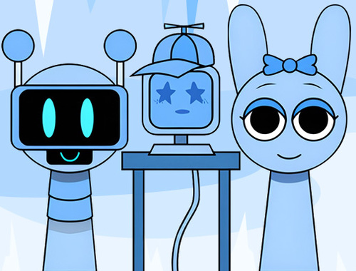 Laro Huggy Mix Sprunki Music Box  online