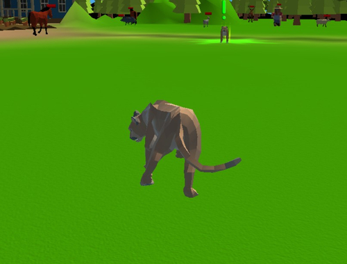 Laro Cougar Simulator - Malaking Pusa  online