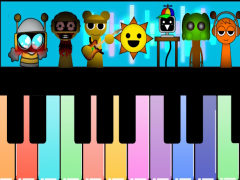 Laro Sprunki Piano Explorer  online