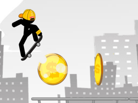 Laro Stickman Skate City  online