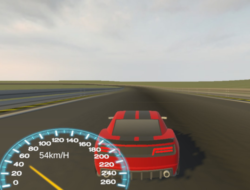 Laro Red Car F8 Racetrack  online