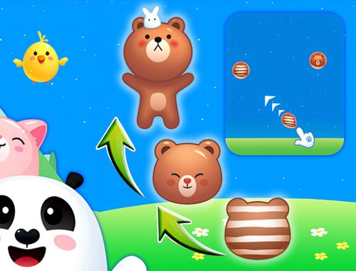 Laro Pagsamahin ng Hayop: Bubble Shooter  online