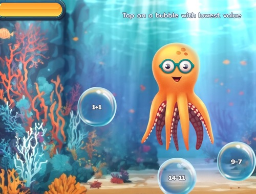 Laro Bubble Math Dive  online