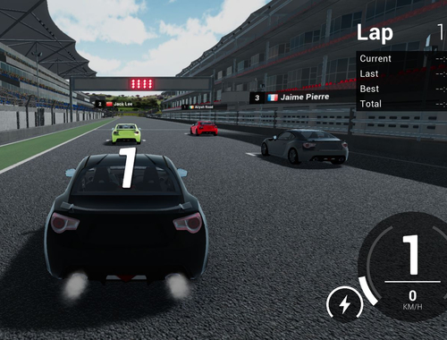 Laro Real GT Racing Simulator  online