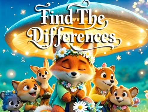Laro Hanapin ang mga pagkakaiba: Friendly Fox  online