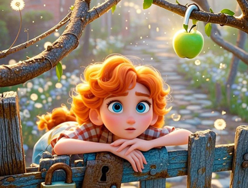 Laro Hanapin ang mga pagkakaiba: Green Apple  online