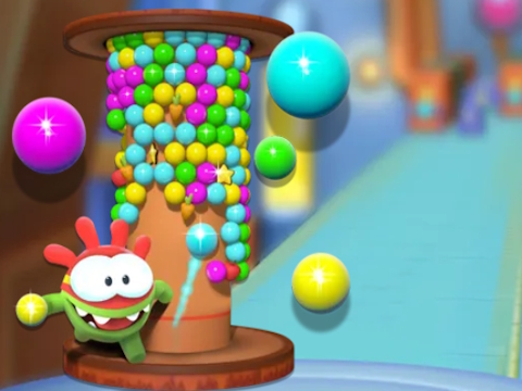 Laro OM Nom Tower 3d  online