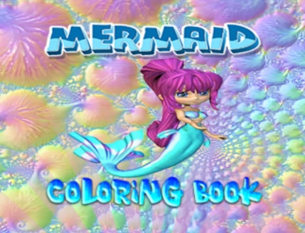 Laro Mermaid pangkulay ng libro  online