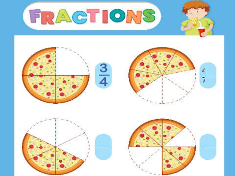 Laro Mga Fraction  online