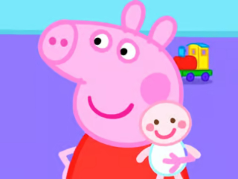 Laro Jigsaw Puzzle: Peppa Pig New Baby  online