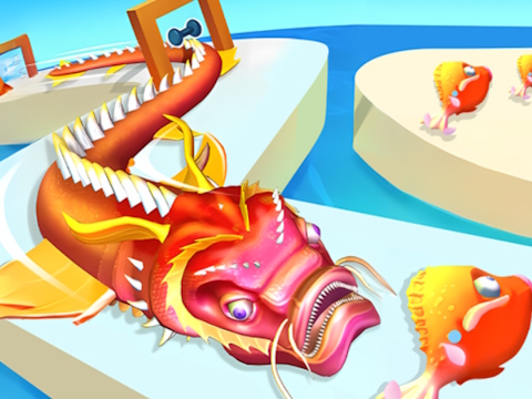 Laro Ebolusyon ng Isda 3d  online