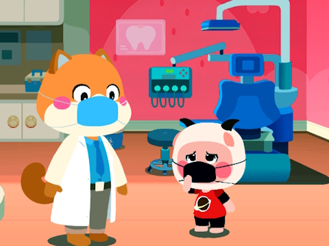 Laro Pangangalaga sa Panda Panda Dentist  online