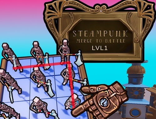 Laro Pagsamahin ang Steampunk sa labanan  online