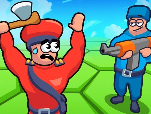 Laro Tile Hex World: Red vs Blue  online
