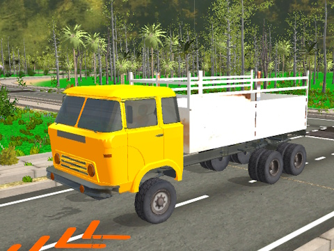 Laro Imposibleng driver ng trak ng kargamento 2025  online