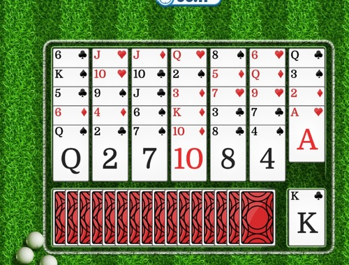 Laro Golf Solitaire  online