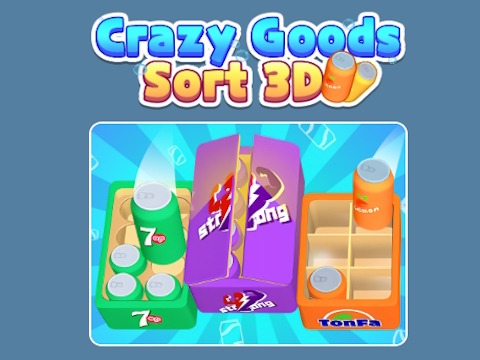 Laro Crazy Goods Sort 3D  online