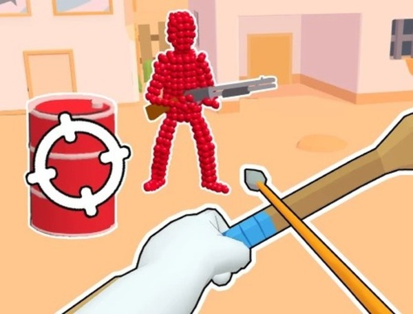 Laro Stickman Archer: Pagbaril ng mga arrow sa Reds  online