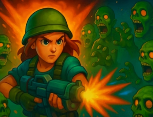 Laro Zombie Auto Defense  online