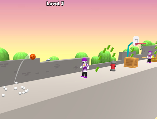 Laro Bounce dunk basketball  online