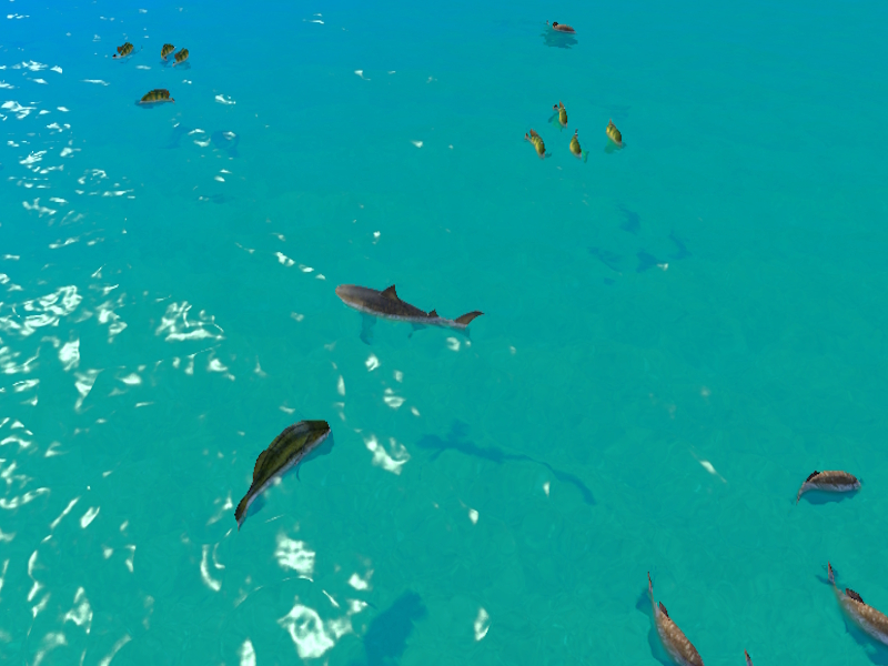 Laro Gutom na Shark Hunt online