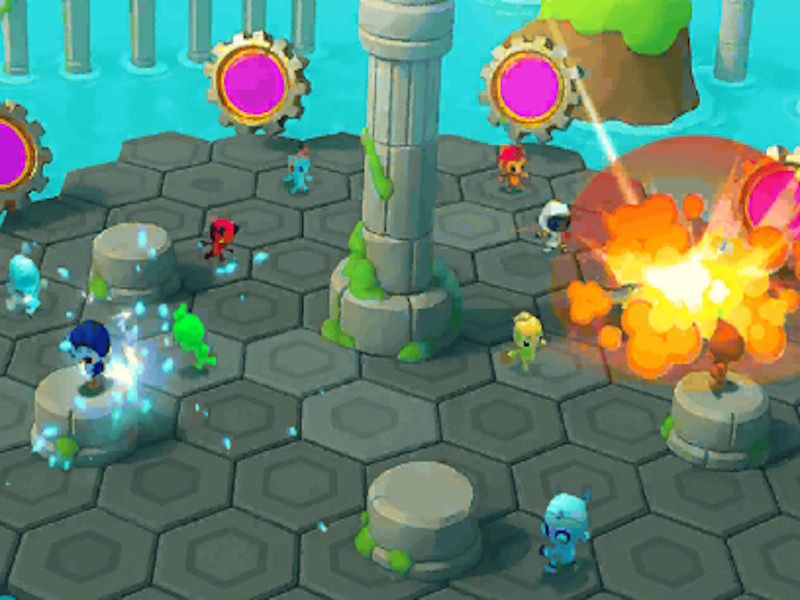 Laro Rumble Rush. IO online