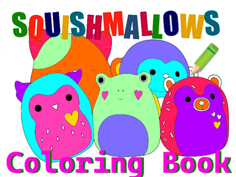 Laro Squishmallow pangkulay ng libro online