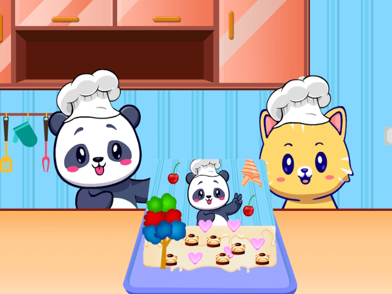 Laro Kid Cakes Maker Pagluluto ng Bakery online