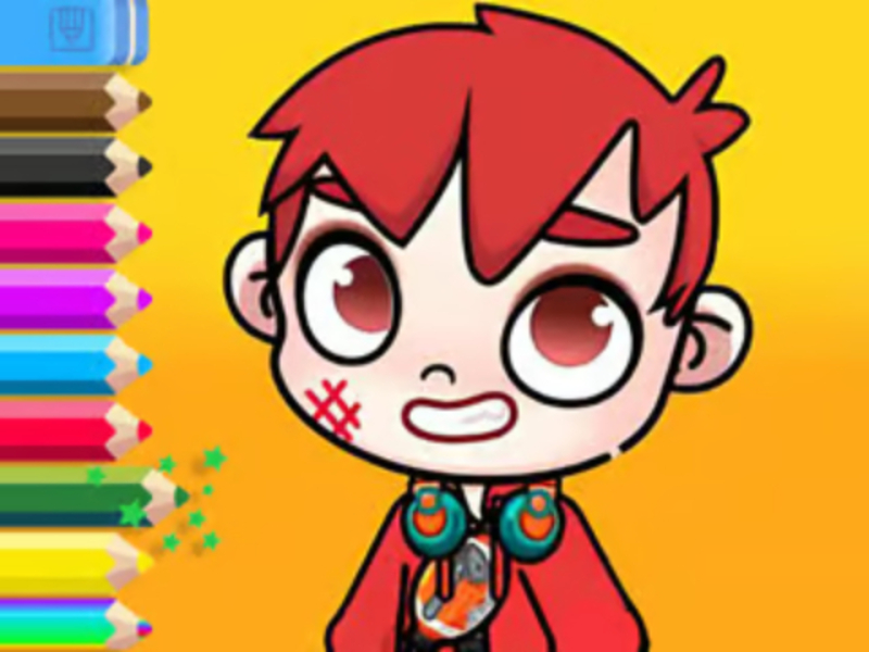 Laro Kulay ng libro: Avatar World Schoolboy online