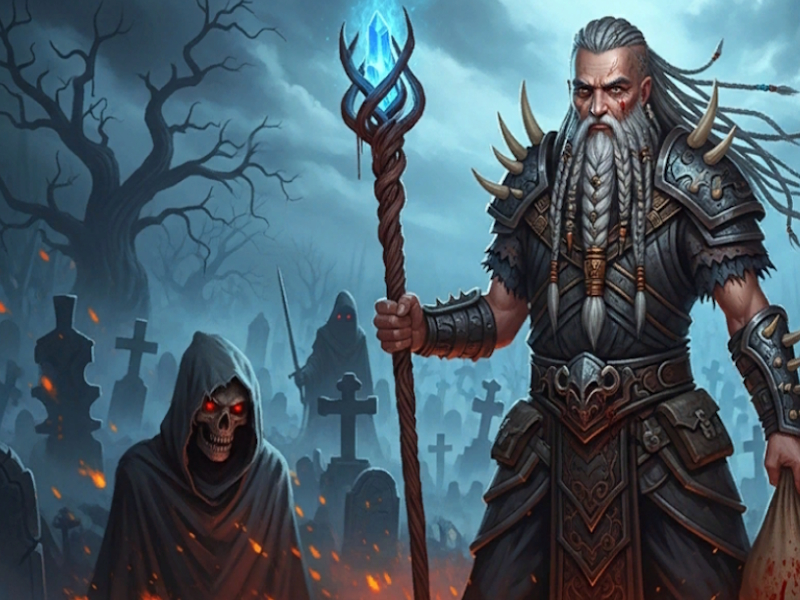 Laro Tumakas ang Grave Sorcerer online