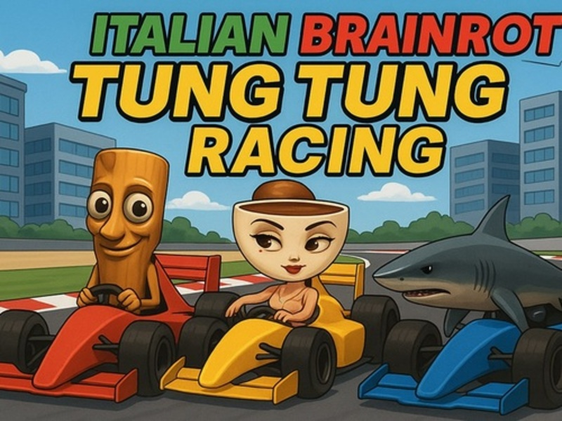 Laro Italian brainrot tung tung racing online