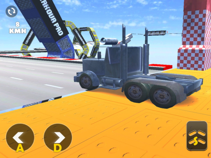Laro Ang trak simulator stunt matinding online