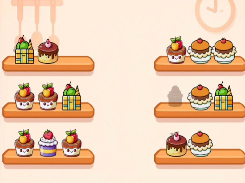 Laro Pag -uuri ng cake online