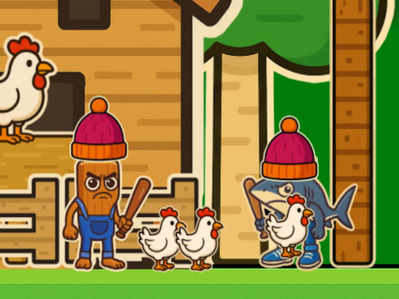 Laro Trallero tung tung manok online