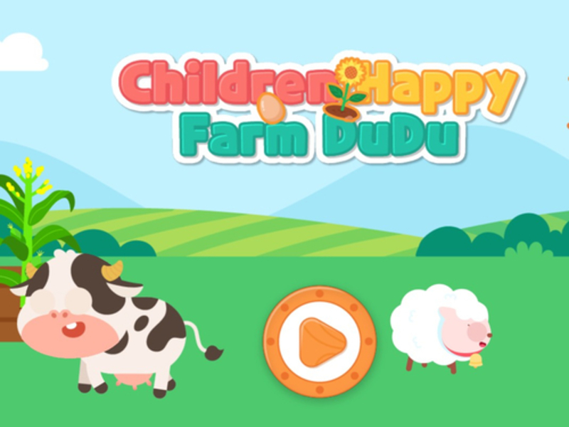 Laro Mga bata masayang bukid dudu online