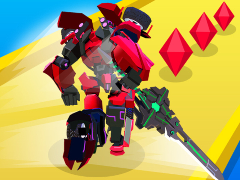 Laro Robot Runner Fight online