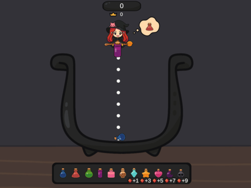Laro Potion Merge Witch online