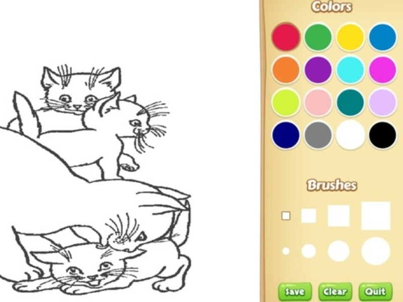 Laro Mga Pusa pangkulay ng libro para sa mga bata online