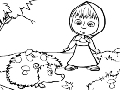 Laro Masha at ang Hedgehog  online