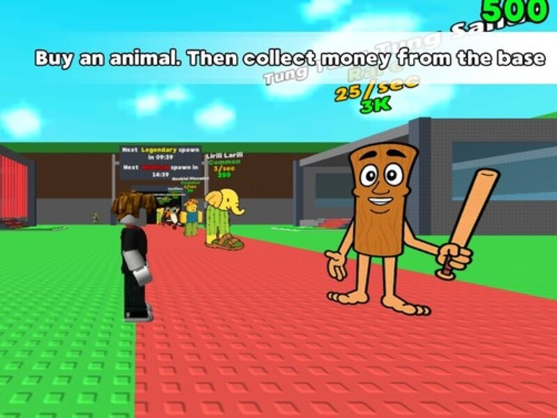 Laro Roblox: magnakaw ng isang brainrot online