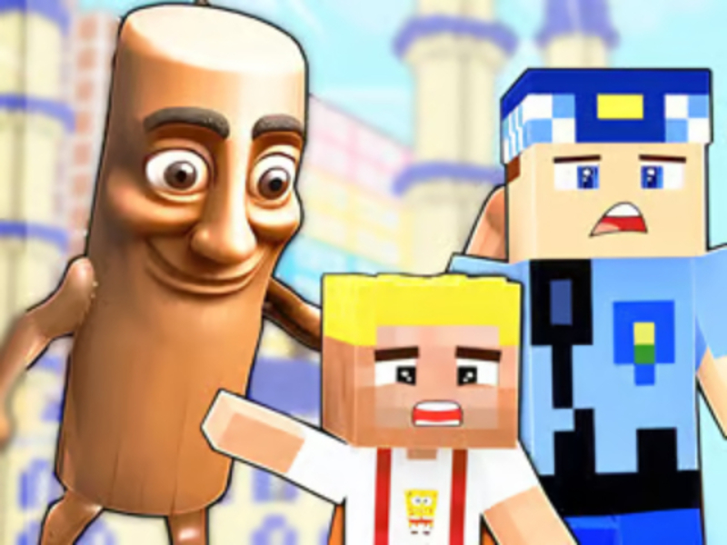 Laro Jigsaw Puzzle: Brainrot Minecraft Mod online